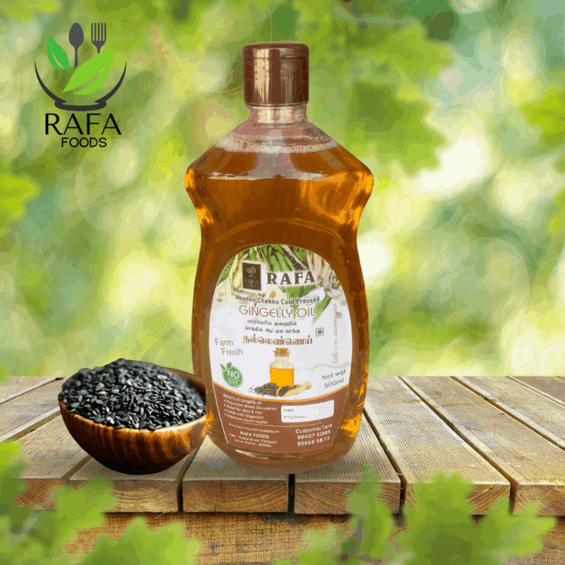 Wood Pressed Gingelly Oil (3000ml)